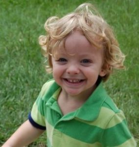 picture of my then two-year-old son Henry
